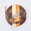 Louis Vuitton, Monogram Porte Monnaie Round Groom Coin Purse with Box - As new