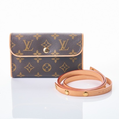 Louis Vuitton, Monogram Pochette Florentine Belt Bag - As new