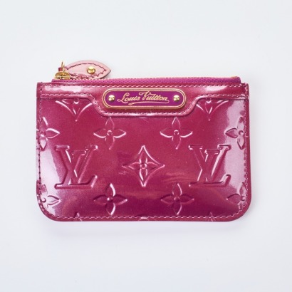 Louis Vuitton, Vernis Violet Key Pouch