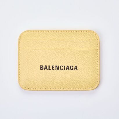 Balenciaga, Pale Yellow Cardholder with Box - As new