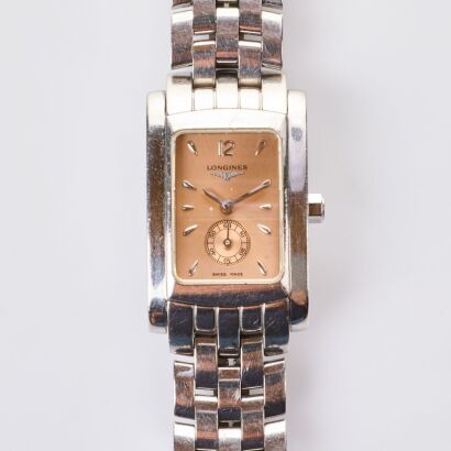 Stainless Steel, 20mm Longines Dolce Vita Quartz Ladies Wristwatch