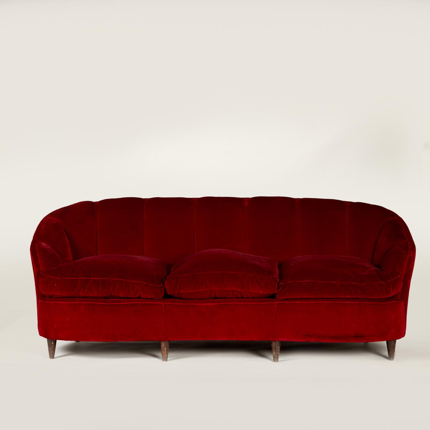 Over het algemeen Knipoog band An Exceptional Midcentury Gio Ponti Sofa