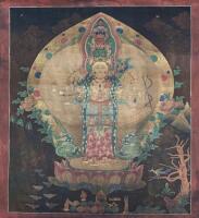A Chinese Tibet Thangka