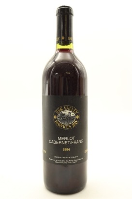 (1) 1994 Esk Valley Merlot Cabernet Franc, Hawke's Bay