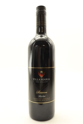 (1) 2013 Villa Maria Reserve Merlot, Gimblett Gravels