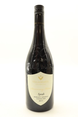 (1) 2011 Villa Maria Anniversary Release Syrah, Gimblett Gravels