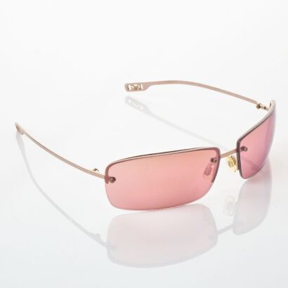 Dolce & Gabbana, Metal Frame Sunglasses with Case