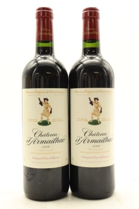 (2) 2006 Baron Philippe de Rothschild Chateau d'Armailhac, Pauillac [JR16.5]