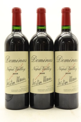 (3) 2008 Dominus Estate Christian Moueix, Napa Valley [RP99]