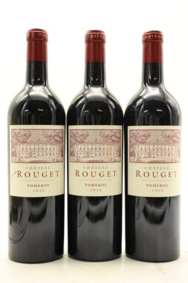 (3) 2016 Chateau Rouget, Pomerol