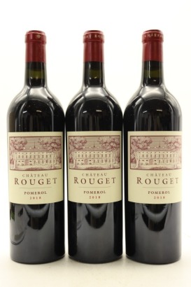(3) 2018 Chateau Rouget, Pomerol [JR16]