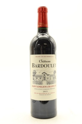 (1) 2015 Chateau Bardoulet, Saint-Emilion Grand Cru