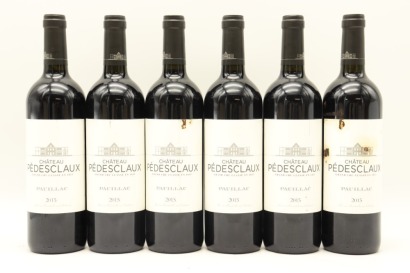 (6) 2015 Chateau Pedesclaux, Pauillac [JR16.5] [WE93]