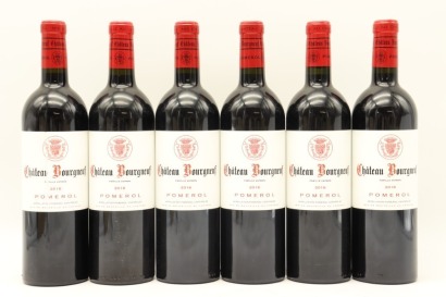 (6) 2016 Chateau Bourgneuf, Pomerol