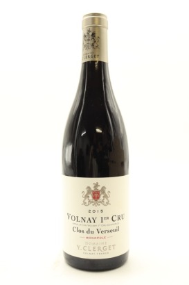 (1) 2015 Domaine Yvon Clerget Clos du Verseuil Monopole, Volnay Premier Cru