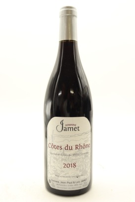 (1) 2018 Domaine Jamet Cotes du Rhone, Rhone