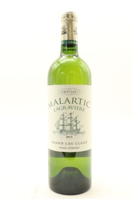 (1) 2015 Chateau Malartic Lagraviere Blanc, Pessac Leognan