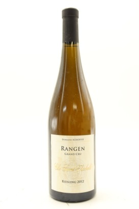 (1) 2012 Schoffit Riesling Rangen Clos Saint-Theobald, Alsace Grand Cru