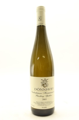 (1) 2005 Weingut Donnhoff Niederhauser Hermannshohle Riesling Spatlese, Nahe [JR17]