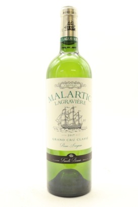 (1) 2017 Chateau Malartic Lagraviere Blanc, Pessac Leognan [JR16.5]
