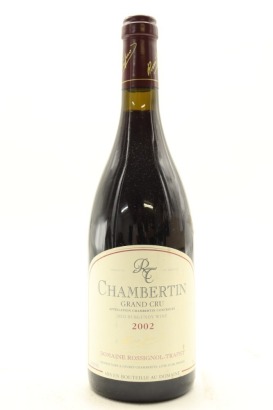 (1) 2002 Domaine Rossignol-Trapet Chambertin Grand Cru, Cote de Nuits