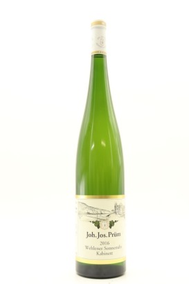 (1) 2016 Joh. Jos. Prum Wehlener Sonnenuhr Riesling Kabinett, Mosel [JR17] [WS93]