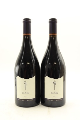 (2) 2013 Craggy Range Le Sol Syrah, Gimblett Gravels [BC98] [JR17.5]