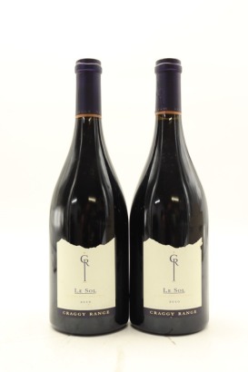 (2) 2010 Craggy Range Le Sol Syrah, Gimblett Gravels [BC98]