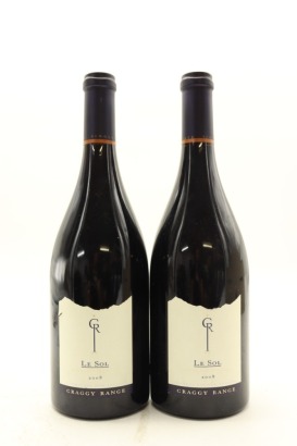 (2) 2008 Craggy Range Le Sol Syrah, Gimblett Gravels [BC96]