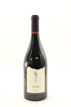 (1) 2001 Craggy Range Le Sol Syrah, Gimblett Gravels