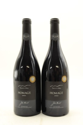 (2) 2009 Trinity Hill Homage Syrah, Gimblett Gravels [JR18.5] [BC97]
