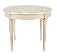 A Reproduction French Style, Marble Topped Occasional Table