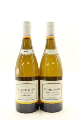 (2) 2011 Kumeu River Mate's Vineyard Chardonnay, Kumeu [JR17.5] [BC94]