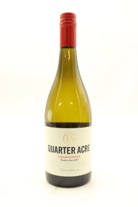 (1) 2019 Quarter Acre Chardonnay, Hawke's Bay