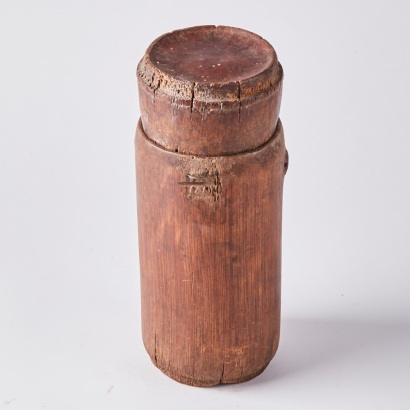 A Bamboo Lime Container, Borneo