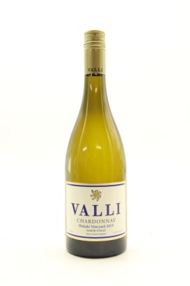 (1) 2019 Valli Waitaki Vineyard Chardonnay, North Otago