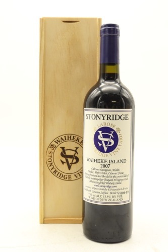 (1) 2007 Stonyridge Vineyard Larose, Waiheke Island (GB)