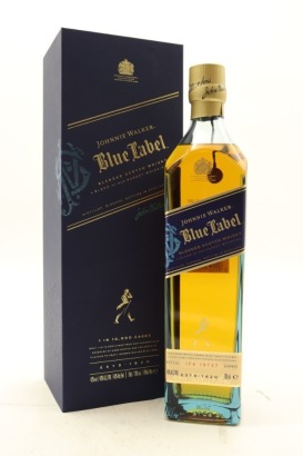 (1) Johnnie Walker Blue Label Blended Scotch Whisky, 40% ABV (GB)