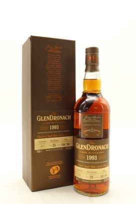 (1) Glendronach 1993Pedro Ximenez Puncheon 25 Year Old #5854 Single Malt Scotch Whisky, 54.5% ABV (GB)