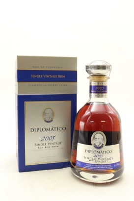 (1) Diplomatico Single Vintage 2005 Dark Rum, Venezuela, 43% ABV (GB)