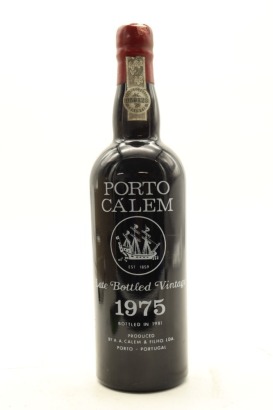 (1) 1975 Calem Late Bottled Vintage Port, Portugal 20% ABV
