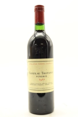 (1) 1983 Chateau Trotanoy, Pomerol (TS)