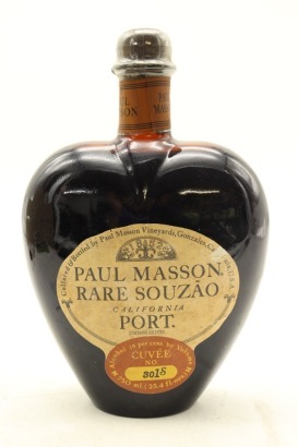 (1) NV Paul Masson Rare Souzao Port, California, 18% ABV