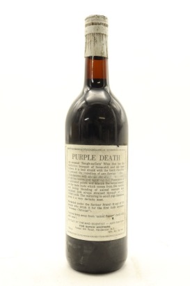 (1) NV Sapich Brothers Purple Death, New Zealand, 18% ABV