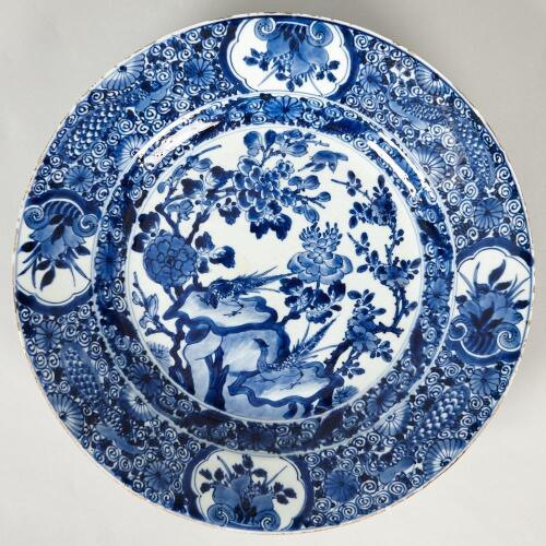 A Chinese Blue and White Qianlong Period Charger