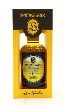 (1) Springbank Local Barley 11 Year 2022 Release Old Single Malt Scotch Whisky, 55.1% ABV