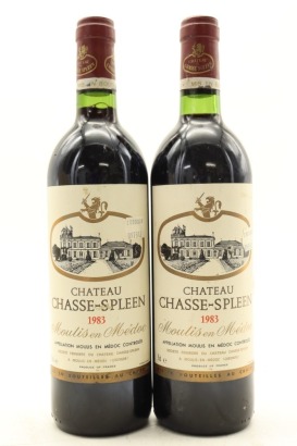 (2) 1983 Chateau Chasse-Spleen, Moulis-en-Medoc