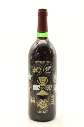 (1) 1990 Delegat's Cricket World Cup Cabernet - Merlot, Hawkes Bay