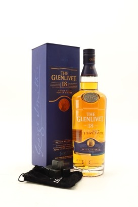 (1) The Glenlivet 18 Year Old Single Malt Batch Reserve Single Malt Scotch Whisky, 40% ABV