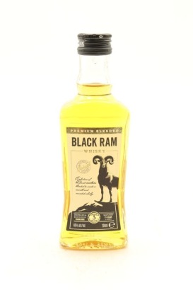 (1) Black Ram 3 Year Old Whisky, Bulgaria, 40% ABV, 200ml